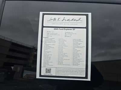 2025 Ford Explorer ST