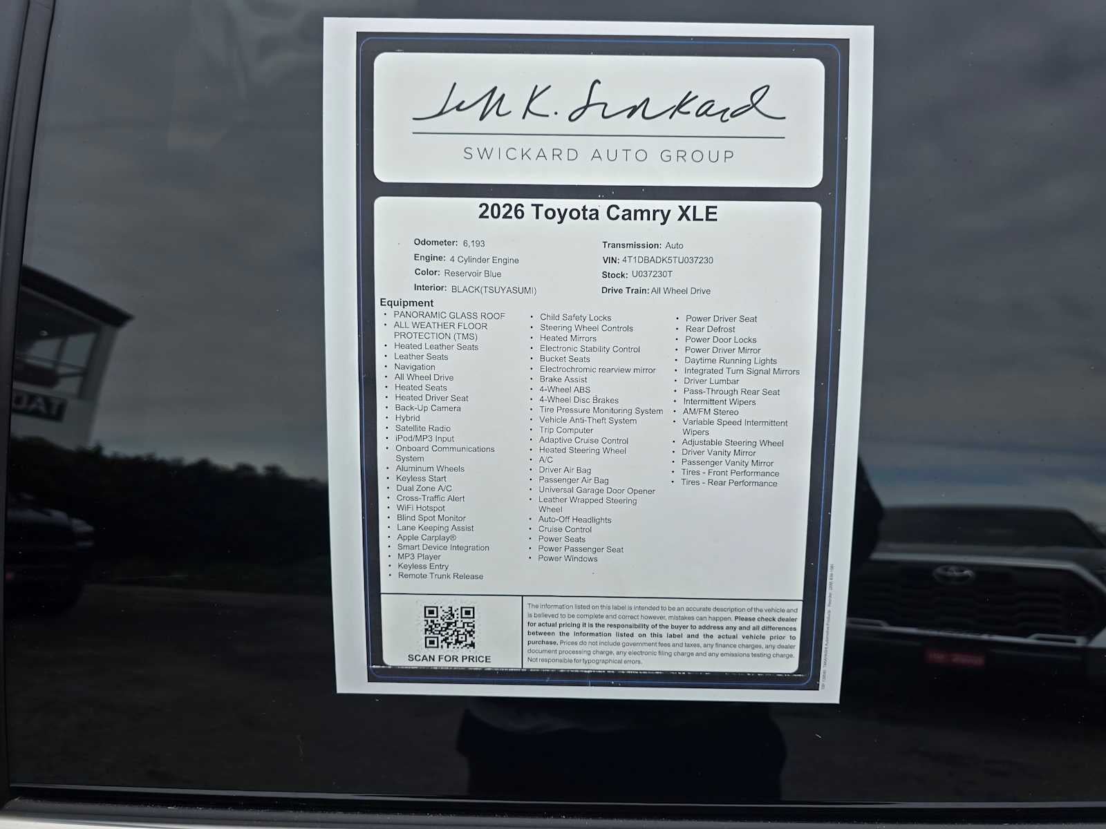 2026 Toyota Camry XLE