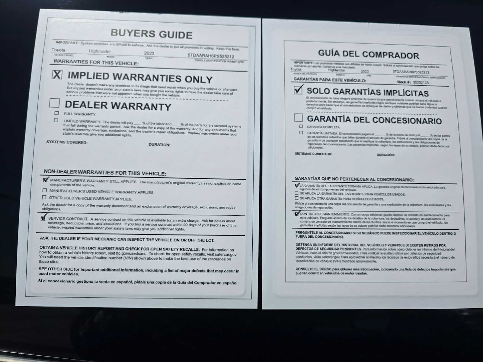 2023 Toyota Highlander Hybrid Bronze Edition