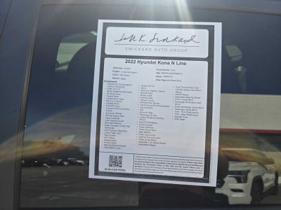 2022 Hyundai Kona N Line