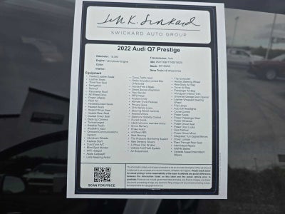 2022 Audi Q7 Prestige
