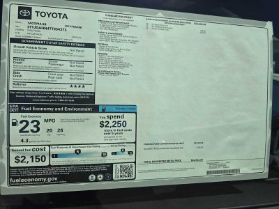 2026 Toyota Tacoma SR