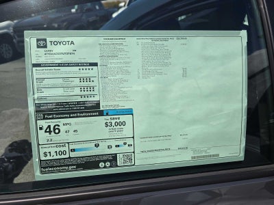 2026 Toyota Camry XSE