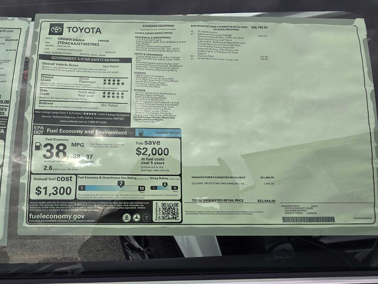 2026 Toyota Toyota Crown Signia Limited