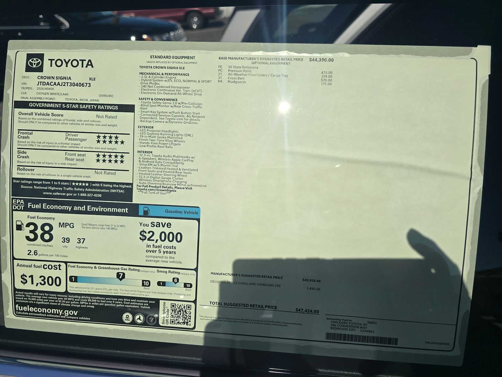 2026 Toyota Toyota Crown Signia XLE