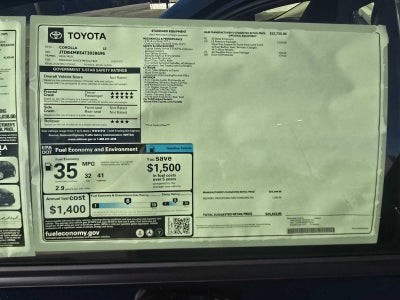 2026 Toyota Corolla LE