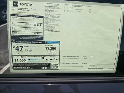 2026 Toyota Corolla Hybrid SE