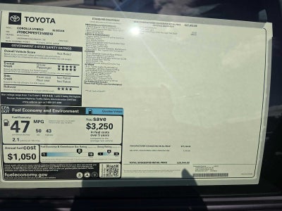 2026 Toyota Corolla Hybrid SE