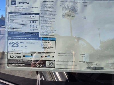 2026 Toyota Land Cruiser Base