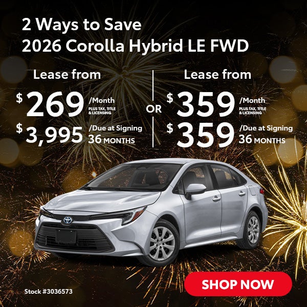 2026 Corolla Hybrid LE FWD
