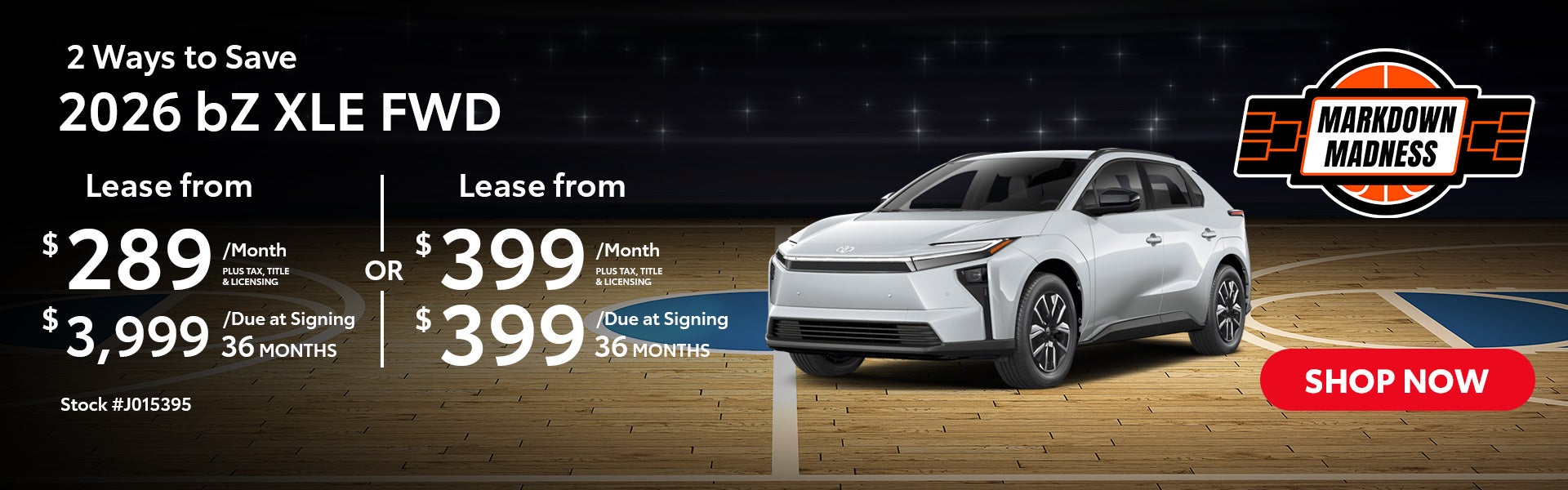 2026 bZ XLE FWD
