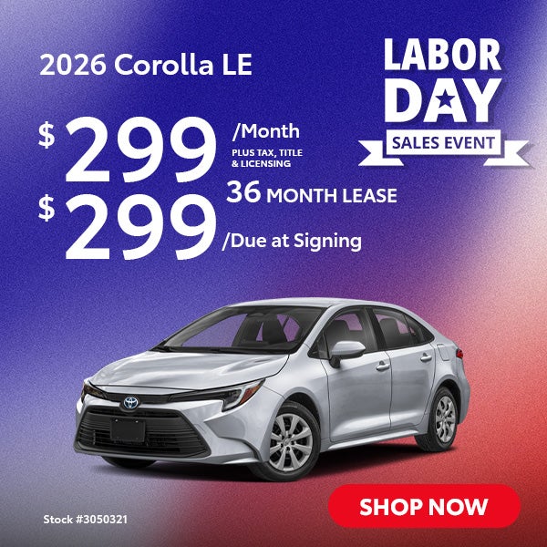 2026 Toyota Corolla LE