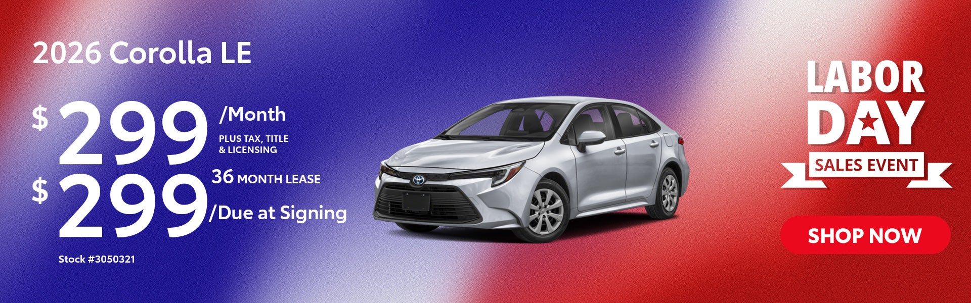 2026 Toyota Corolla LE