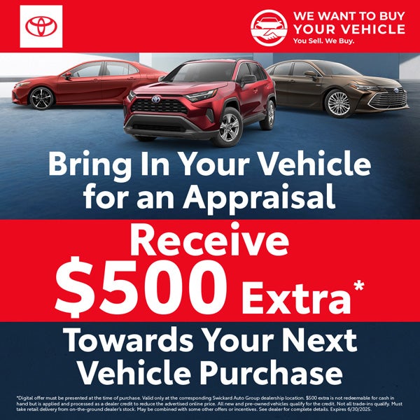 Your Trade-In Bonus Offer is Ready to go!